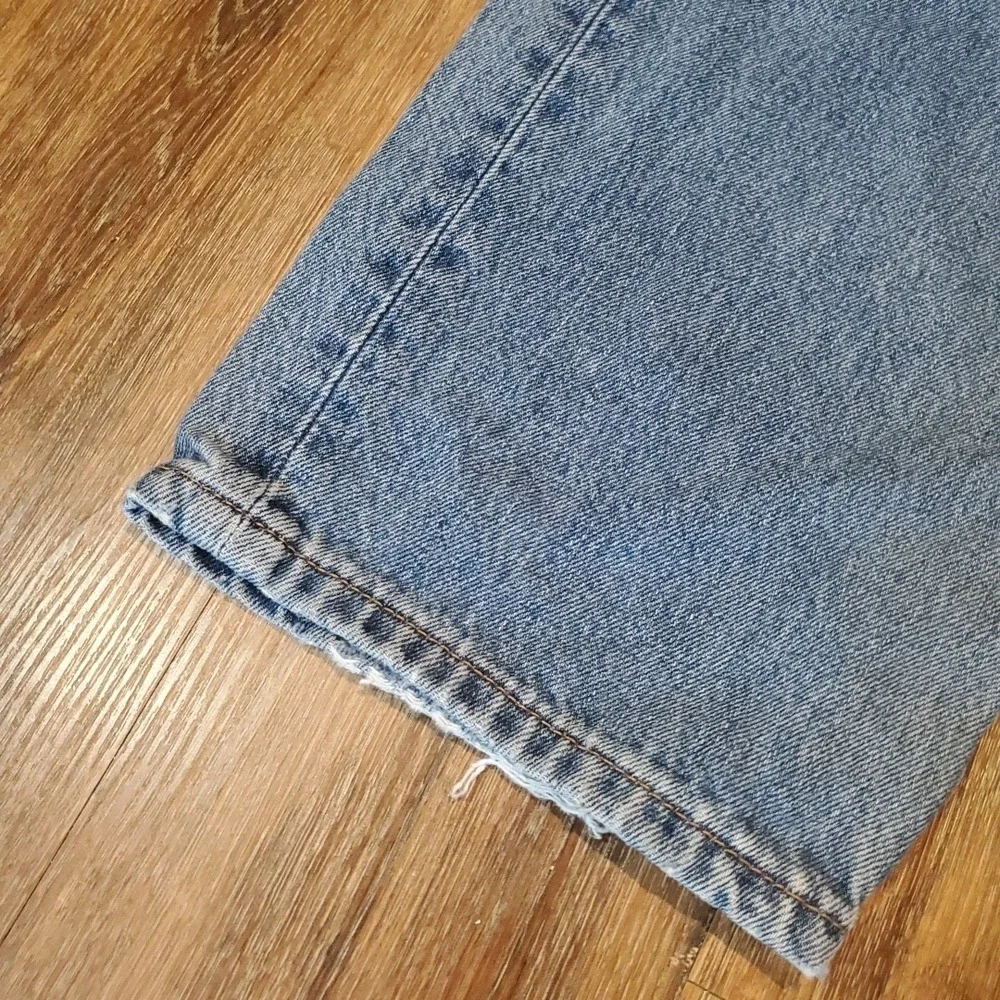 Levi's Size 36x30 550 Denim Jeans‎ Zip Fly Relaxed Fit Medium Wash Light Wear B2